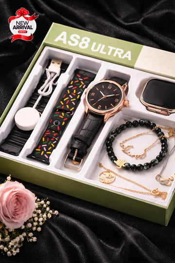 AS8 ULTRA SMART WATCH+EXQUISITE ACCESSORIES