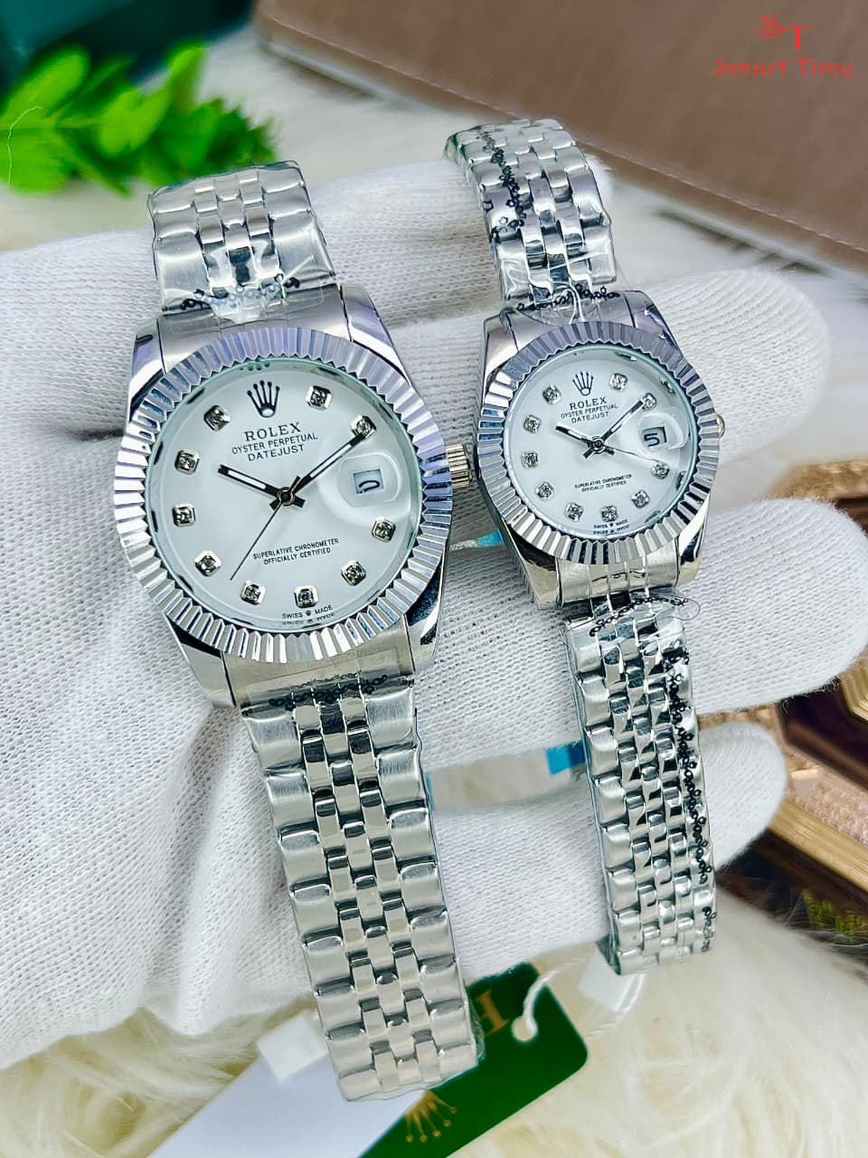 Luxury  Style Couple Watch Set