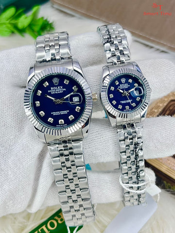 Luxury  Style Couple Watch Set